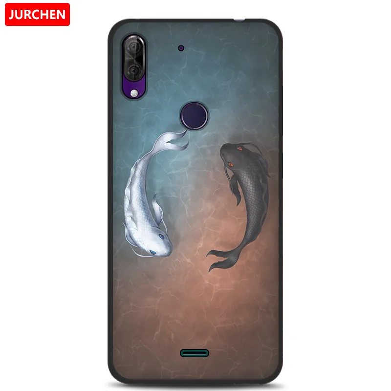 Jurchen TPU мягкий чехол для Wiko View 2 Plus чехол для телефона с милым мультяшным принтом силиконовый чехол для Wiko View 2 Plus Coque View 2 Plus - Цвет: 2