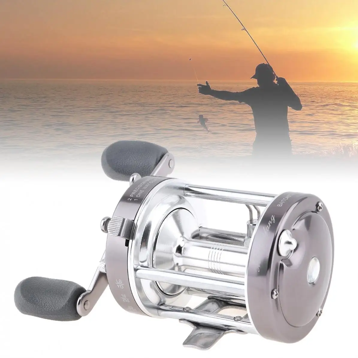 Buy Full Metal Drum Fishing Reel Centrifugal
