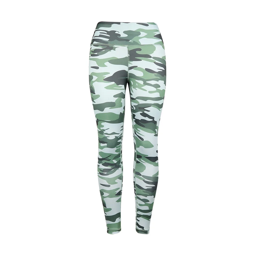 New Fashion Camouflage Printing Elasticity Leggings Camouflage Fitness Pant Legins Casual Milk Legging For Women size S-XL