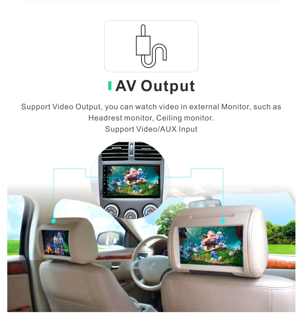 Discount Dinpei 7" 2 Din Car Multimedia Player GPS Navigation Stereo Audio Radio Mp5 WiFi SD USB touch screen Universal Android 7.1 13