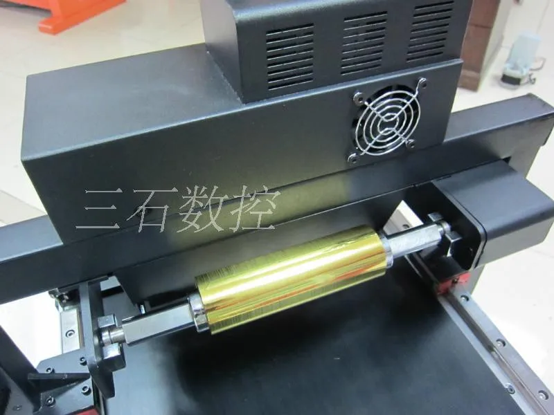 Цифровой автоматический планшетный принтер фольга печать горячего тиснения машина для A3 A4 обложки книг ротационная печатная машина TJ-219