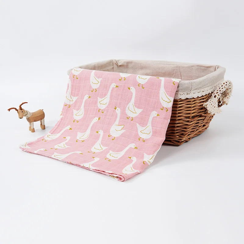 Baby Wrap cotton muslin baby blanket Multifunctional Muslin Newborns Blanket Swaddle Blanket 120*120cm