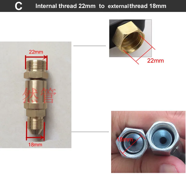 Трубные фитинги, пистолет для мойки под давлением Поворотный шарнир, переходные разъемы, анти-обертывание/универсальное соединение