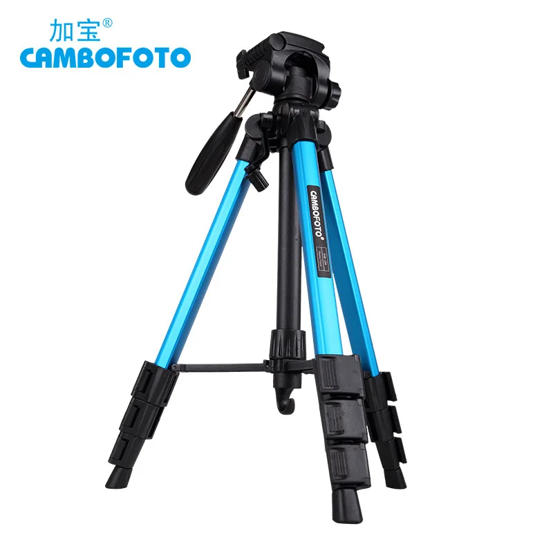 

CAMBOFOTO Portable Professional Aluminum Flexible Camera Tripod Stand with Carry Bag for Canon Nikon DSLR Camera 4KG Bear
