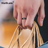 New Fashion 5.7mm Rhinestone Silicone Rings For Women Wedding Rubber Bands Hypoallergenic Crossfit Flexible Silicone Finger Ring 5