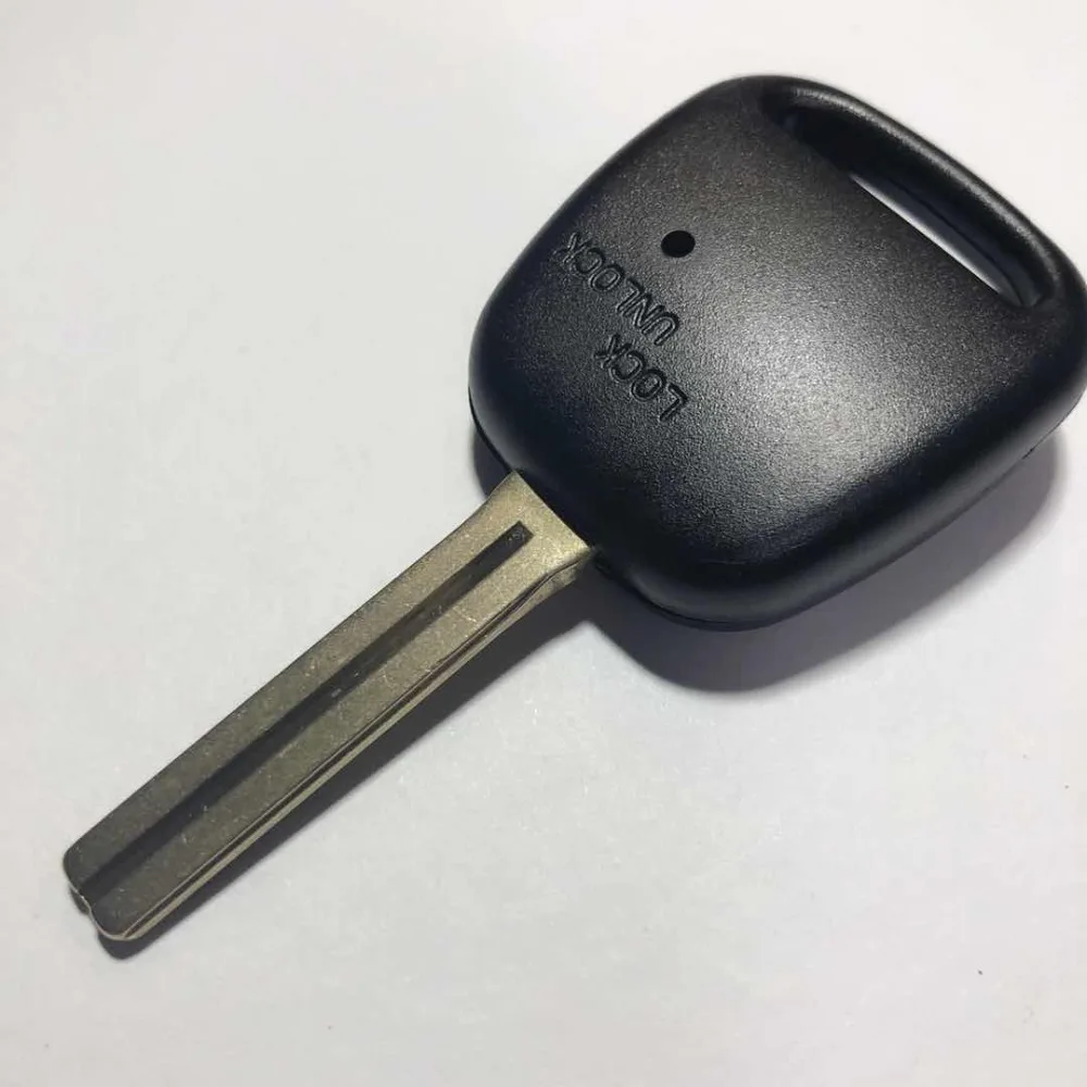 1 Боковая кнопка отверстие на корпусе крышка дистанционного управления чехол Брелок Автомобильный пустой ключ Toy48 короткое лезвие для Toyota Замена одно отверстие оболочки ключа