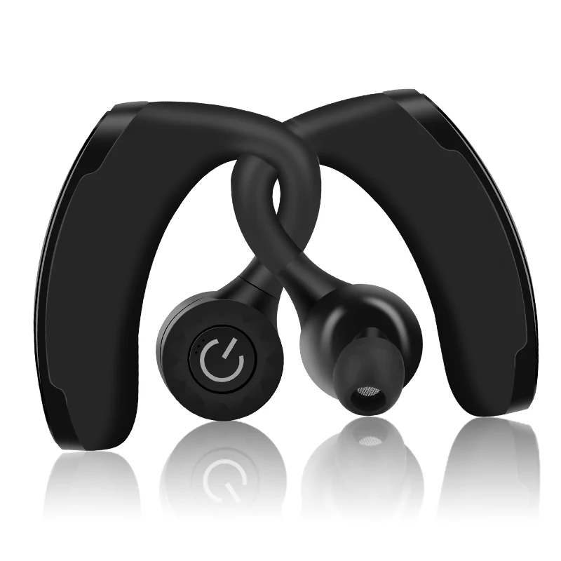 

Handsfree Business Twins Wireless Bluetooth Earphones Noise Cancelling Office Wireless Bluetooth Headset with Mic Sports Music
