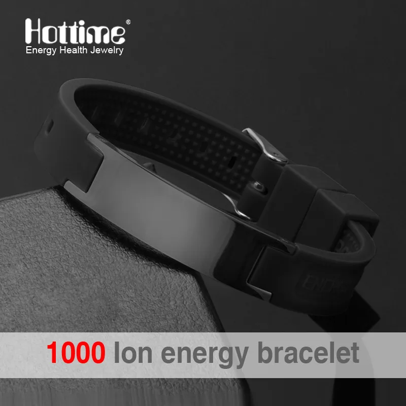 Power Energy Wristbands Balance Ion Therapy Fashion Silicone