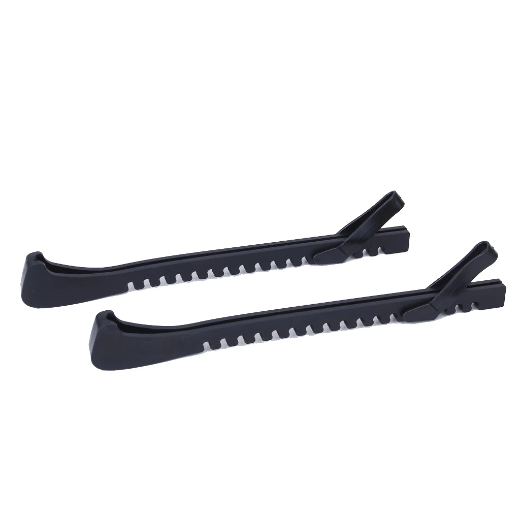 SCYL 1 Pair Plastic Ice Hockey Skate Blade Guards Covers Adjustable
