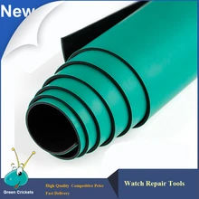 30 мм* 25 мм Резиновый нескользящий ESD Настольный коврик для ремонта часов антистатический коврик для часовщиков