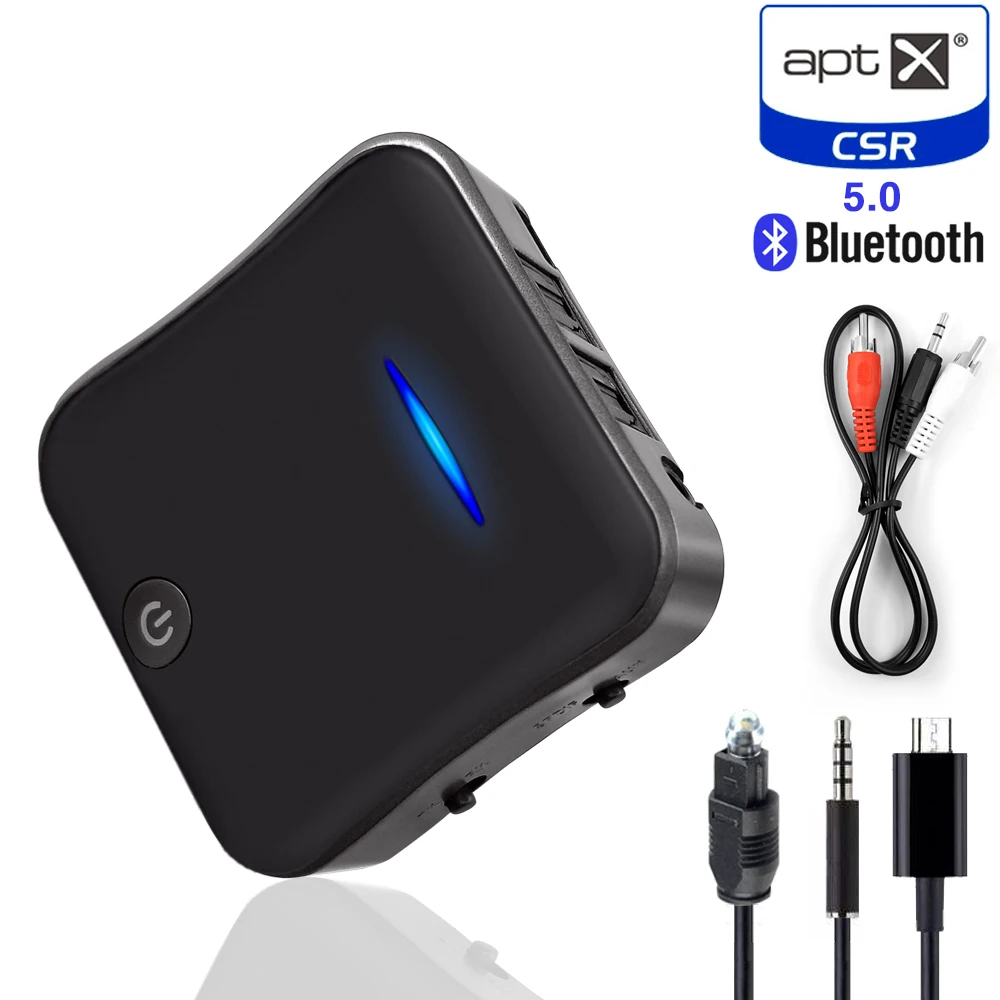 Bluetooth 5 0 приемник передатчик aptX HD оптический беспроводной адаптер CSR BC8675 чип