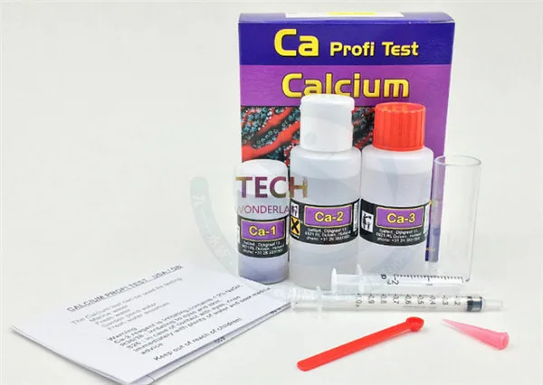 Тест-Комплект Salifert Ca calcium Cu I2 KH Mg NH4 аммиак NO2 нитрит NO3 нитрат PH PO4 Sr калий воды тест риф танк