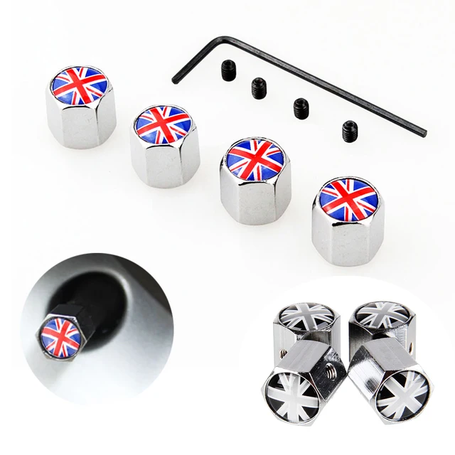 8Pcs/2Set MINI Style Bike Motorcycle Car Tire Valve Stem Caps For Car/Motorcycle,Air Leakproof