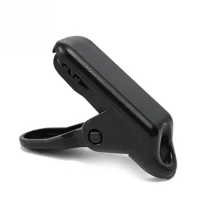 

10pcs/lot Camping Tents Building Accessories Awning Clamp Tarp Clips Snap Hangers Tent Survival Tighten Tool Black