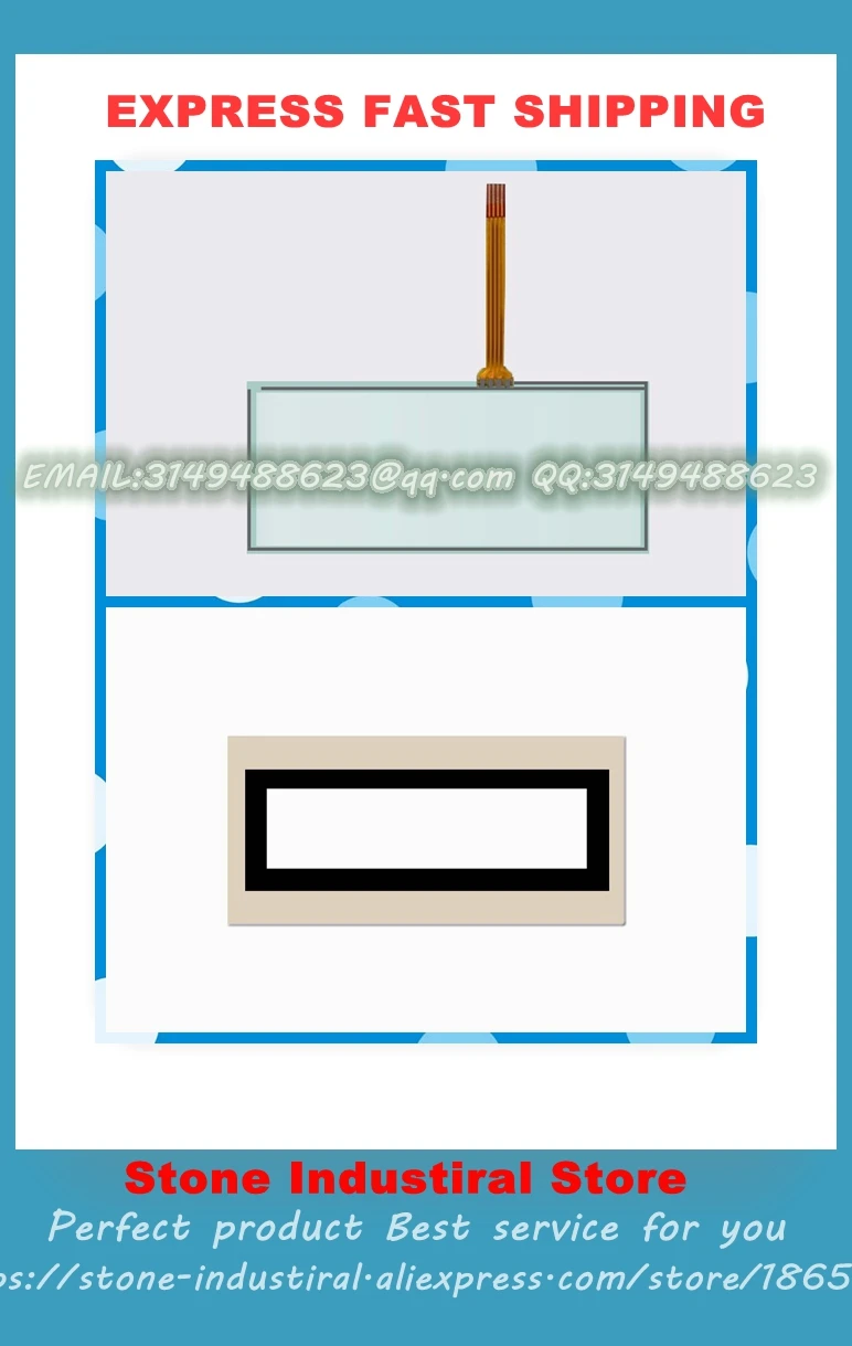 HG1F-SB22YF-S Touch screen + Protect flim overlay for HG1F-SB22YF-S repair touch panel Good Qualiy hg1f sb22bf w touch screen protect flim overlay for idec hg1f sb22bf w repair touch panel fast shipping