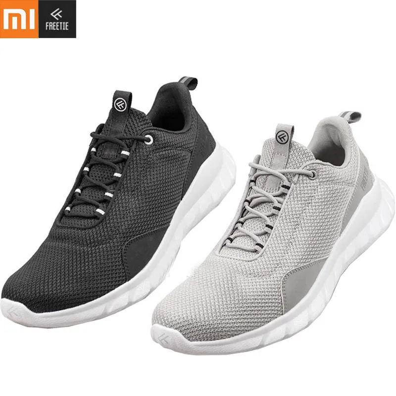 

Xiaomi Original FREETIE Sport Shoes Lightweight Ventilate Elastic Knitting Shoes Breathable Refreshing City Running Sneaker shoe