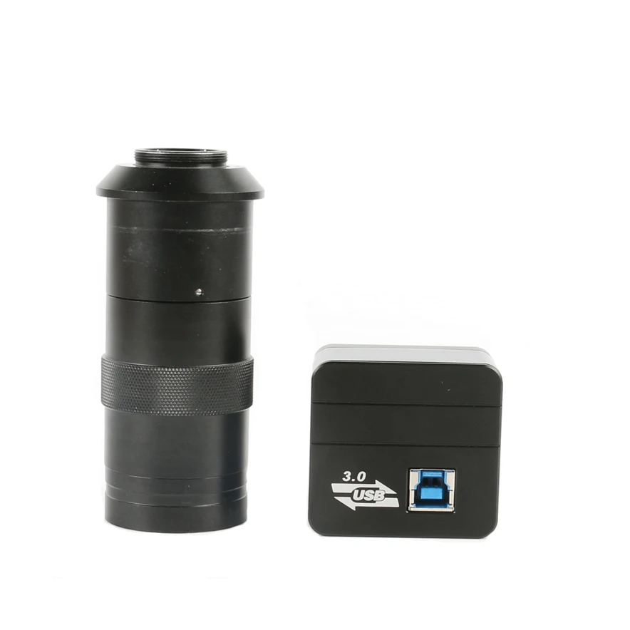 5.0MP CMOS USB3.0 высокоскоростной USB видео микроскоп камера 130X 180X 300X адаптер c-крепление для тринокулярного биологического микроскопа