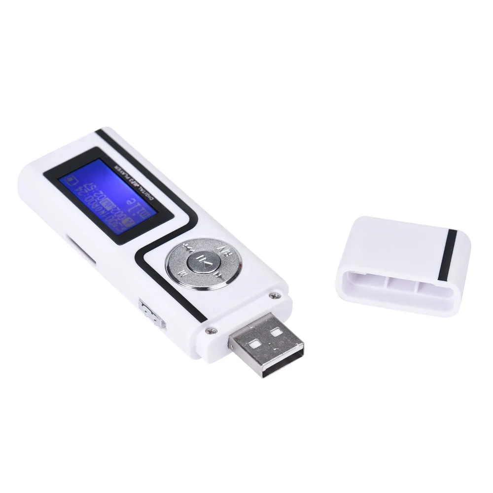 Портативный USB MP3 музыкальный плеер цифровой ЖК-экран Поддержка 16 ГБ TF Карта Прямая поставка jh0416
