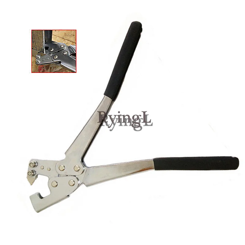 

#1pc Light Steel Keel Stud Joiner Crimper Pliers Drywall Hand Tool Stud Crimper Plier Hand Tools