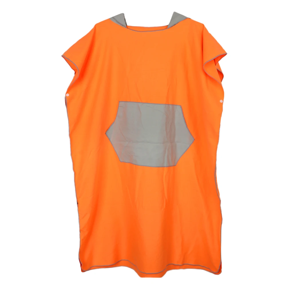 Mens Womens Kids Surf Beach Hooded Poncho Wetsuit Changing Robe with Pocket Carry Bag - 7 Colors for Surfers Windsurfers Kite