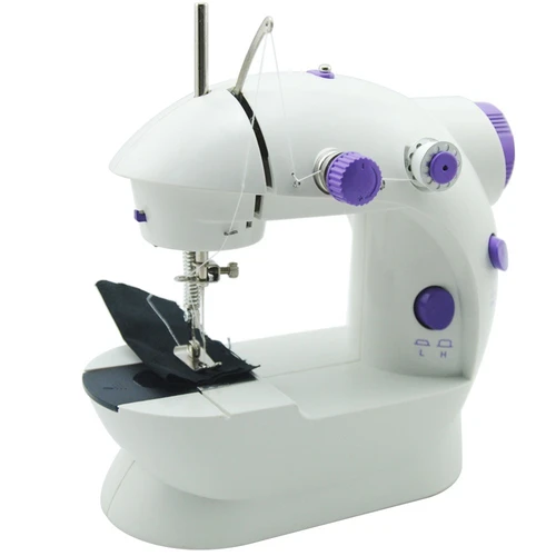 

Electric Mini Sewing Machine For Home Hand Machine To Sew 110/220V Speed Adjustment with Light Handheld Sewing Machine