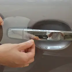 4 шт./компл. автомобильная ручка Защитная пленка экстерьера автомобиля прозрачная наклейка для Acura MDX RDX TSX ZDX RL TL RLX ILX