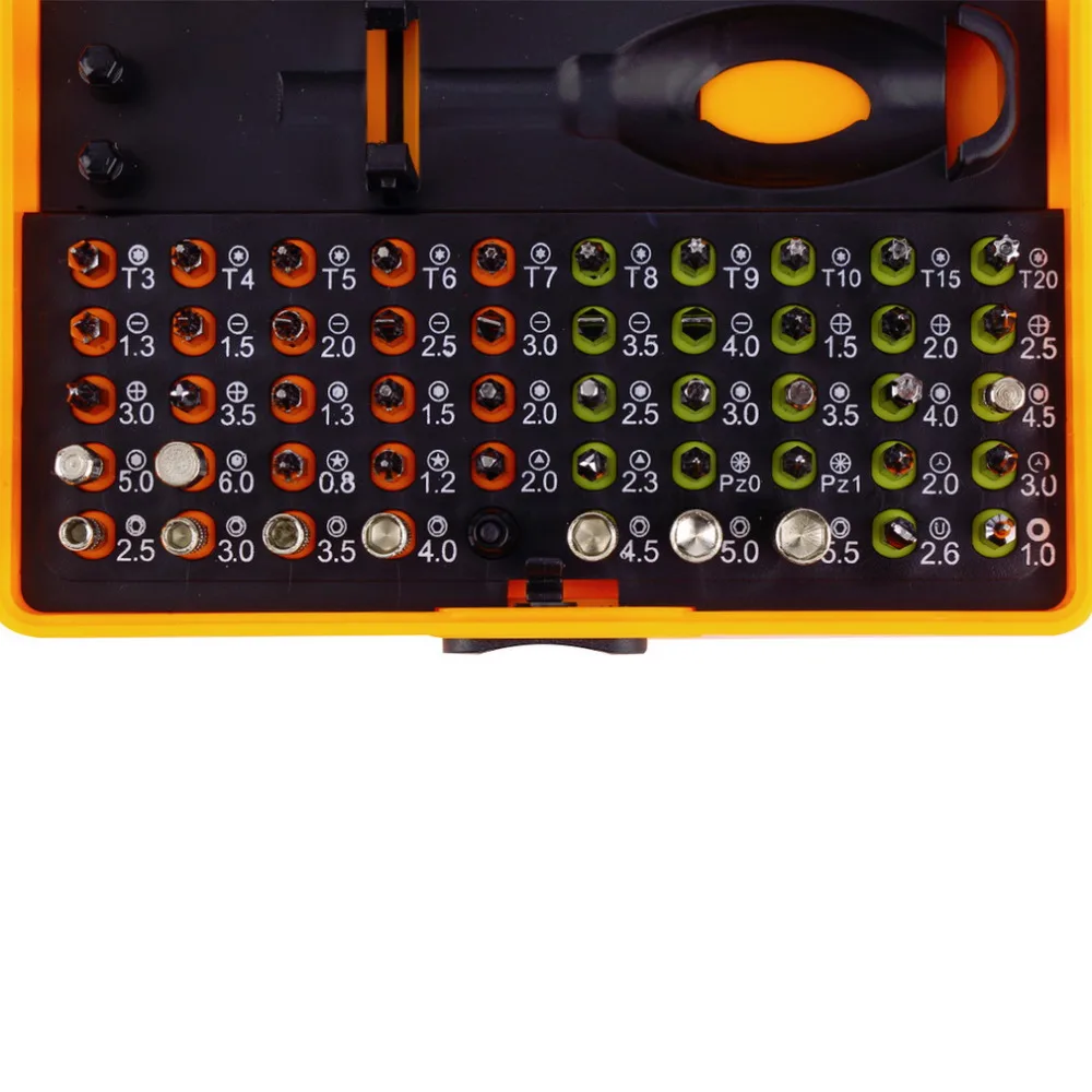 20 компл./lot * 53 в 1 точность Многоцелевой Магнитный Отвёртки комплект с trox hex Крест