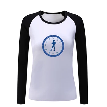 

These's Hope Fight Cancer Virgo Pisces Aquarius Constellation Design Womens Ladies Printing Graphic Tee Long Sleeve Cotton