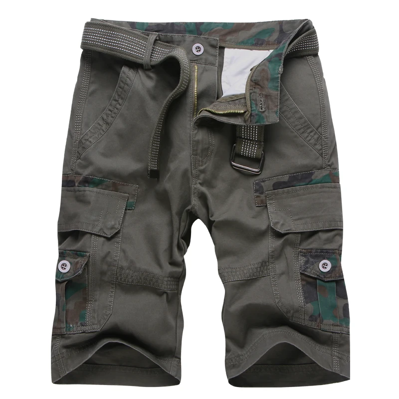 

Mens Cargo Shorts 2019 Brand New Army Camouflage Tactical Shorts Men Cotton Loose Work Casual Military Short Pants Plus Size 38