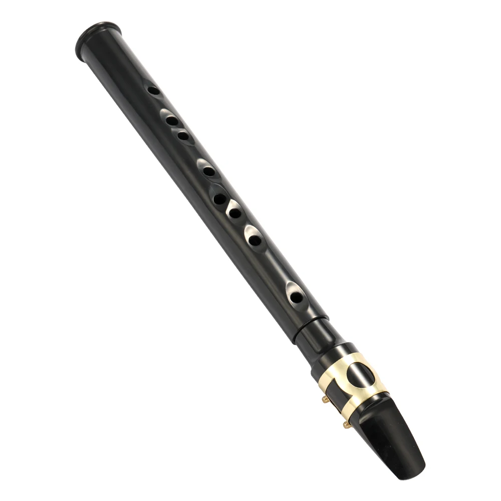 Карманный мини-саксофон Sax портативный маленький саксофон с сумкой для переноски деревянный духовой инструмент черный/белый