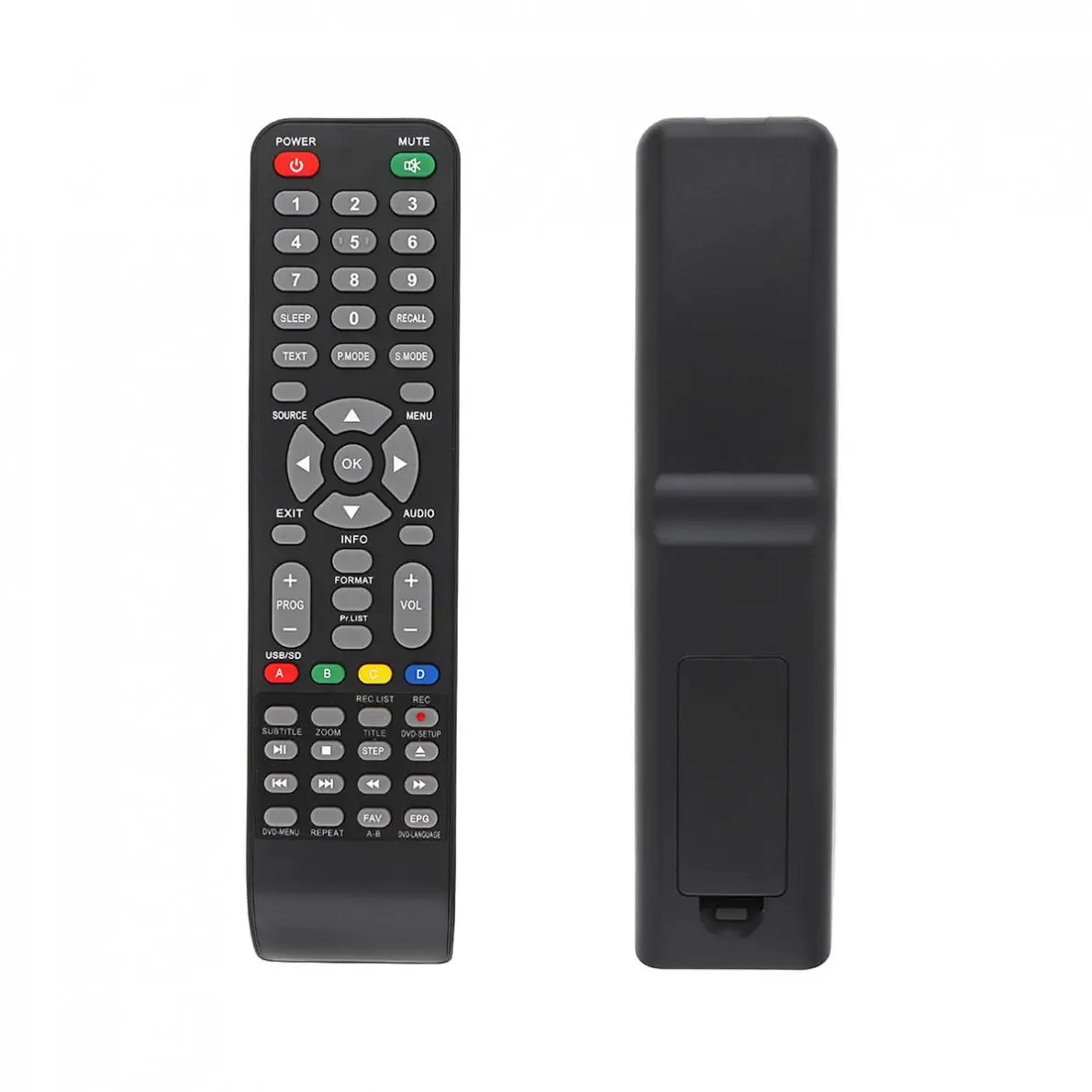 

IR 433MHZ Replacement TV Remote Control with 10M Long Remote Control Transmission Distance Suitable for VIANO / LCD / DVD/COMBO