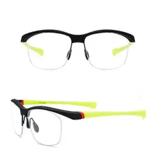 Унисекс Мода Ретро TR90 ацетат половина обод прогрессивный мульти-фокусный объектив оправа для очков для дальнозоркости дальние очки для чтения