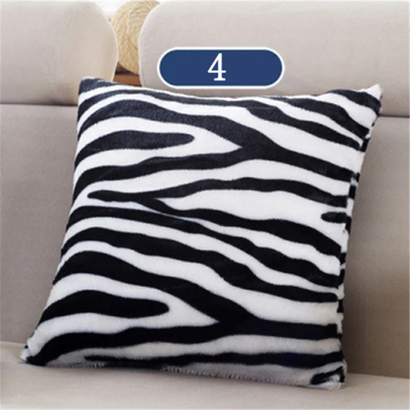 Fashion Classy Sexy Leopard Zebra Plush Soft Warm Flannel ...