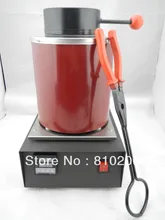 110 v ~ 2 kg oro, cobre, plata, aluminio, hierro, acero, inducción horno de fundición de