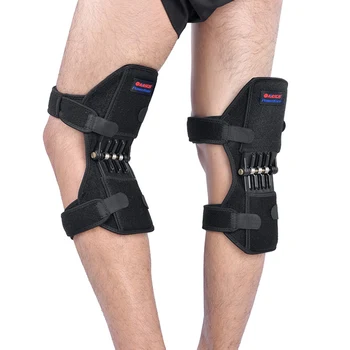 

2019 1 Pair Patella Booster Spring Knee Brace Support for Mountaineering Squat Sports DC88