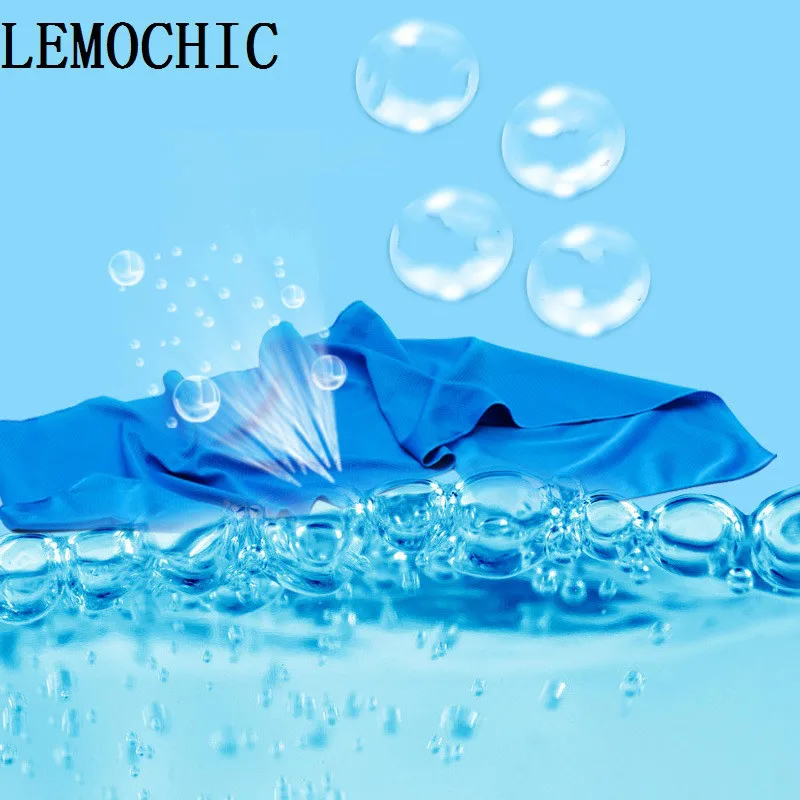 

High quality cooling essential magic icy cold towel ice towel running exercise cool quick drying refreshing swimming towel