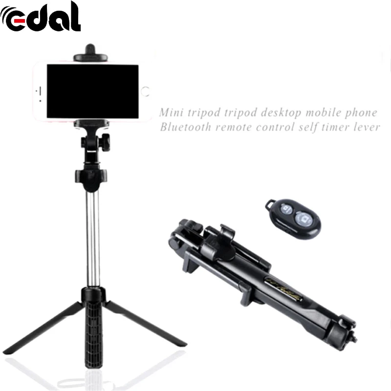 

EDAL Retractable Smartphone Self-portrait Artifact Selfie Stick With Bluetooth Shutter Remote Control For Smartphone
