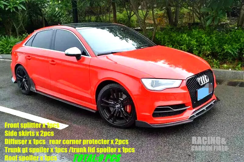 car model kits store Popular Buy Diffuser Carbon Cheap Audi S3 S3 lots Diffuser Carbon Audi