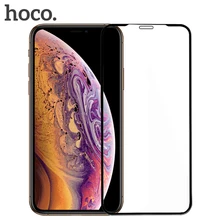 HOCO для Apple iPhone защитная пленка из закаленного стекла 0,25 мм Ультра тонкая защитная пленка 3D HD анти-синяя для iPhone X XR XS MAX