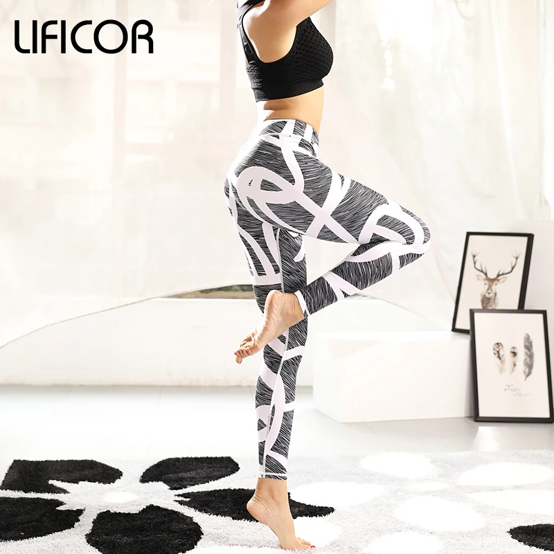 

Women Yoga Pants Workout Fitness Sport Print Athletic Leggings Gym Clothing Sweatpants Running Sport Yoga Pants