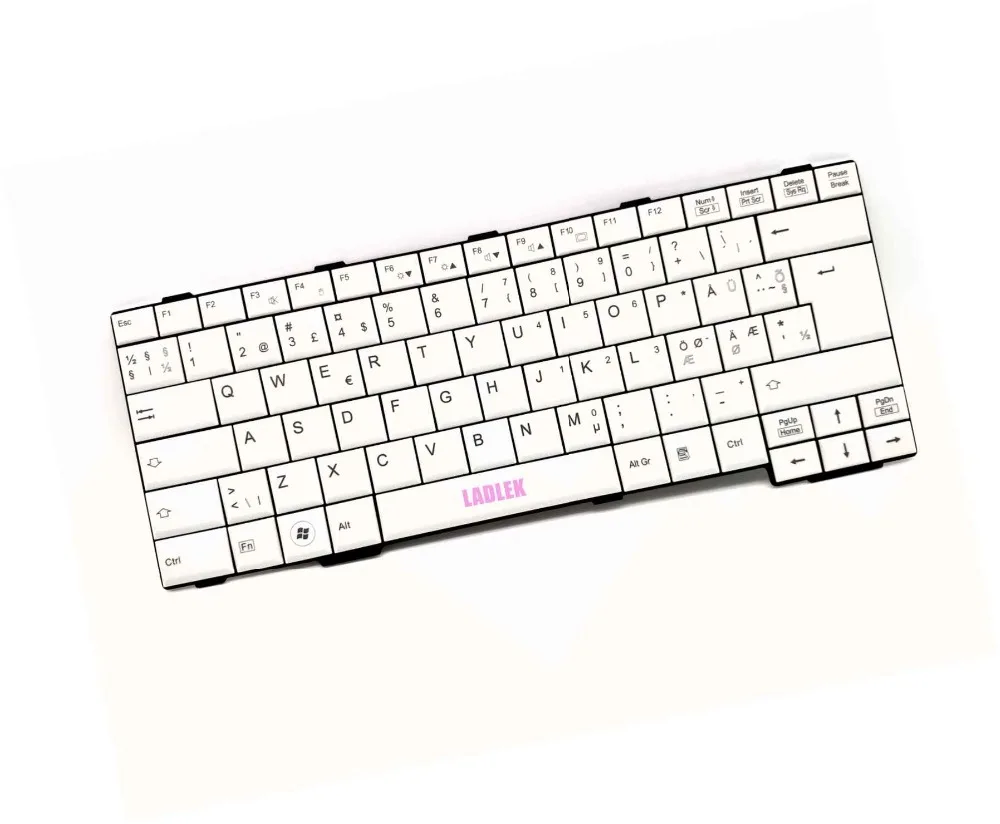 Датская шведская финская клавиатура для Fujitsu S781 S782 S792 E751 E752 T901  Компьютеры и