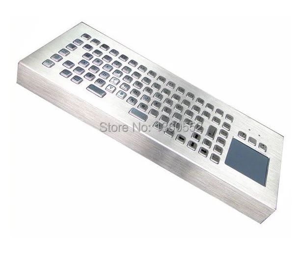 Desktop style rugged water proof vandal proof keyboard