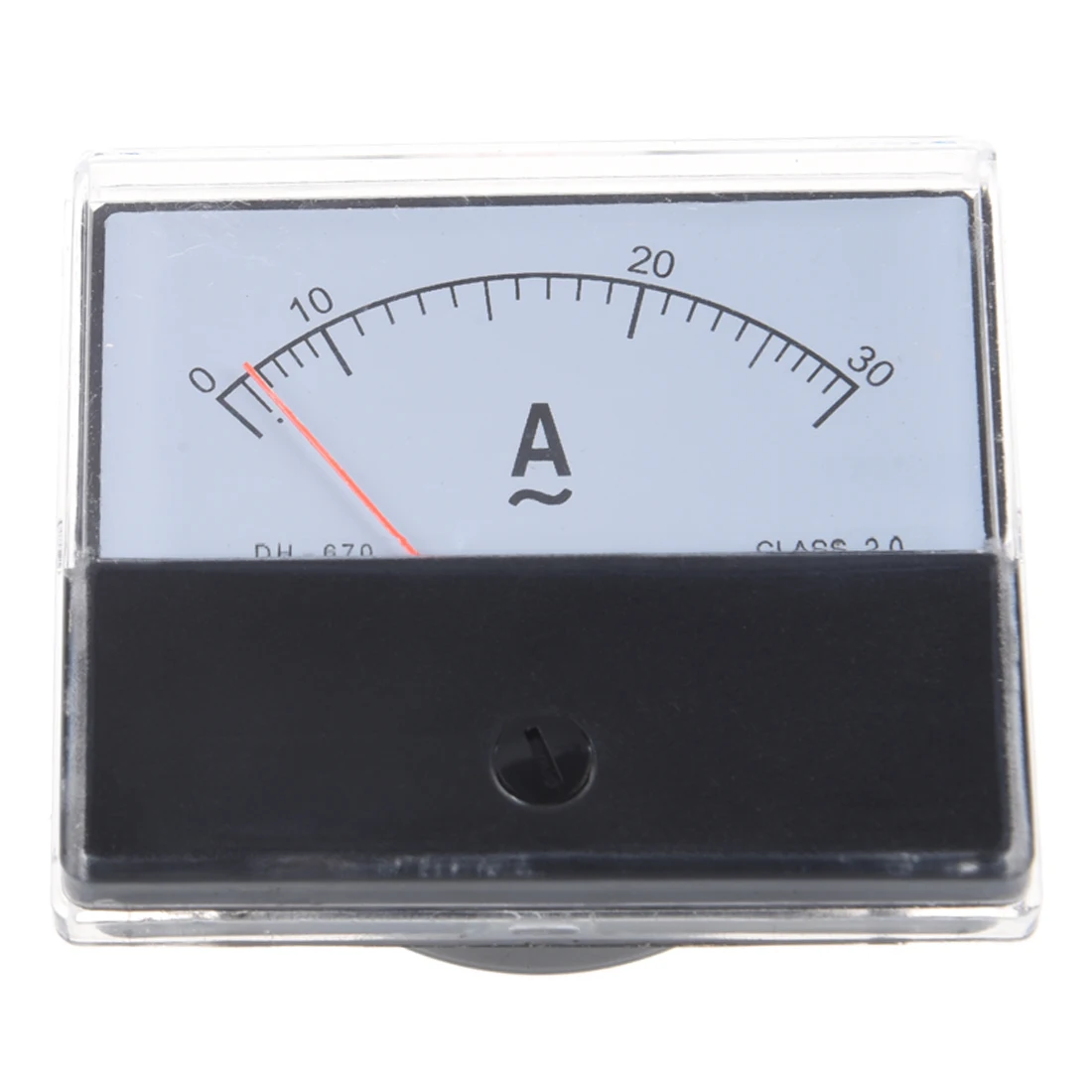 AC 30A Rectangular Panel Analog Meter Ammeter YS 670in Current Meters