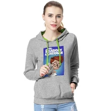 Winter Cartoon Women Sweatshirt Hoodies Pullover Solid Girls Causal Long Sleeve Slim Streetwear Hoody Sweatshirt Gift 2018