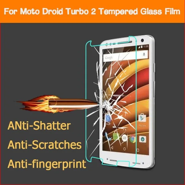 

0.26mm Tempered Glass For Motorola Droid Turbo 2 / Moto X Force XT1580 XT1585 XT1581 Screen Protector Protective Film 5.4"