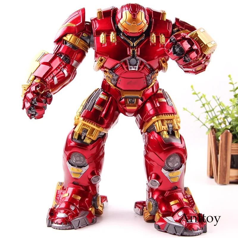 Avengers: Age of Ultron Mark44 Iron Man Hulkbuster Toy Lighting PVC Marvel Legends Action Figure Collection Model Toys