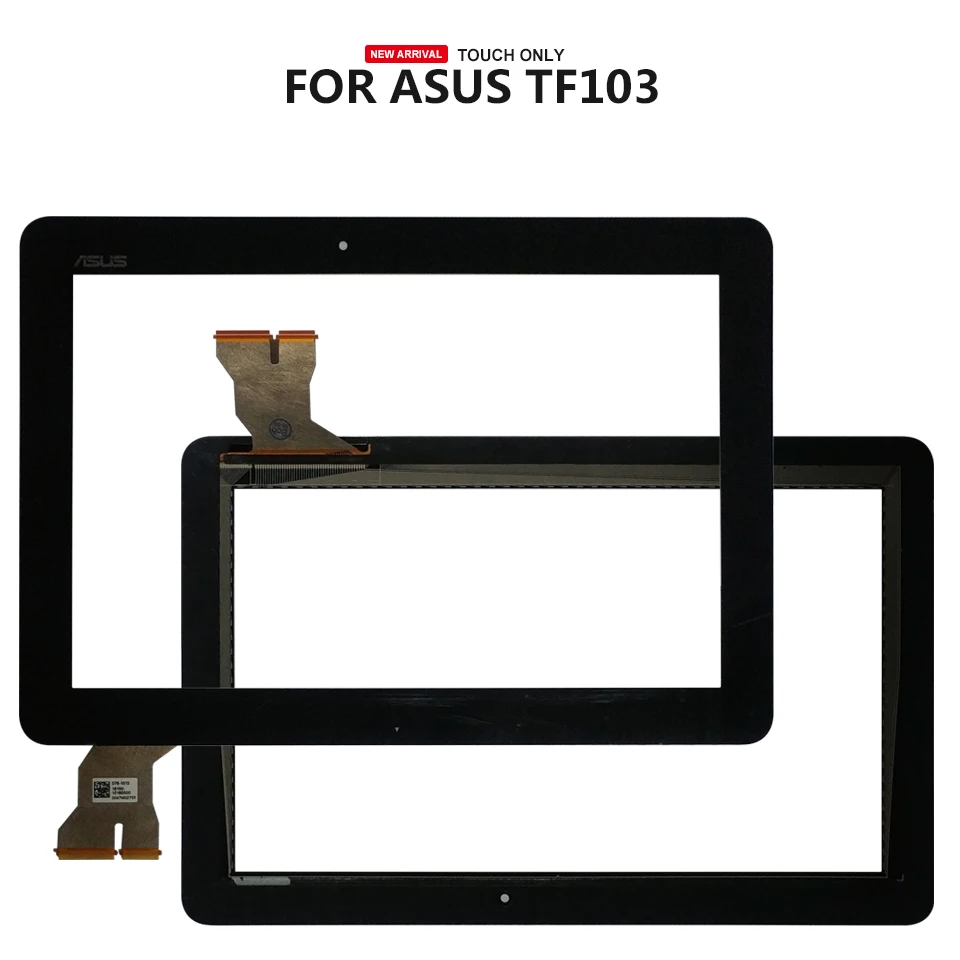 Offerte Per ASUS Transformer Pad TF103 TF103CG K018 Vetro Dello Schermo di Tocco Digitizer Pannello Frontale Obiettivo di Vetro del Sensore