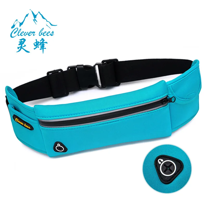 

B186 Outdoor Invisible Close-fitting Multi-function Anti-theft sports pockets Ultra-thin Morning exercise running bag