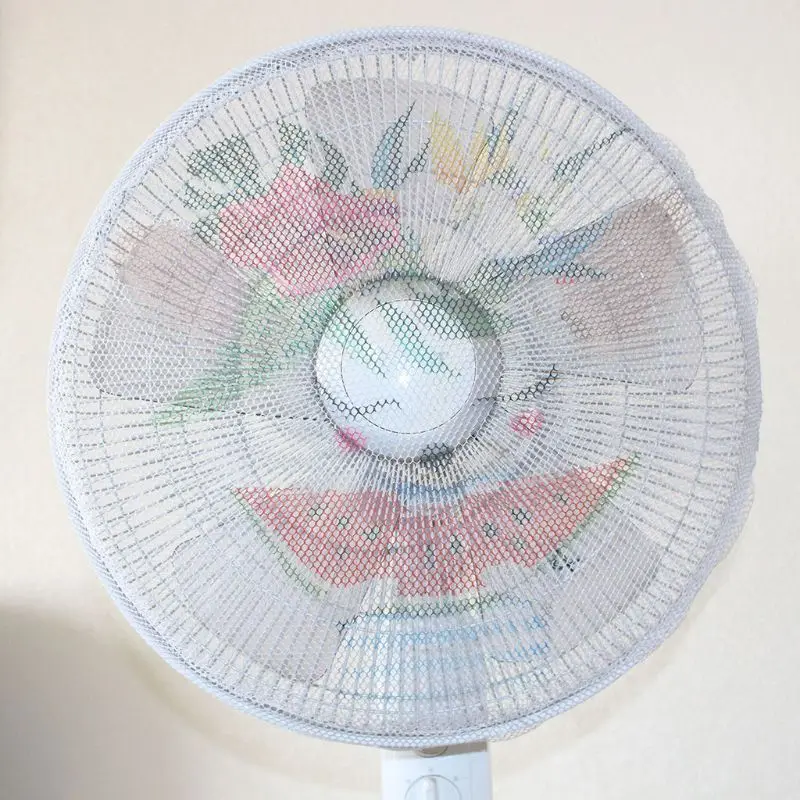 Baby Safety Mesh Nets Cover Finger Protector Fan Guard Dust Cover For Kids