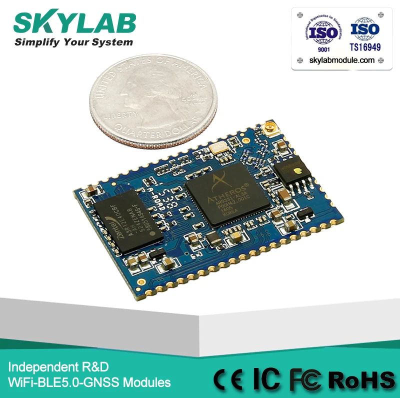 Модуль доступа SKYLAB SKW72 USB/WAN/LAN/UART/GPIO 150 Мбит/с openWRT AR9331 точка маршрутизатор/ap
